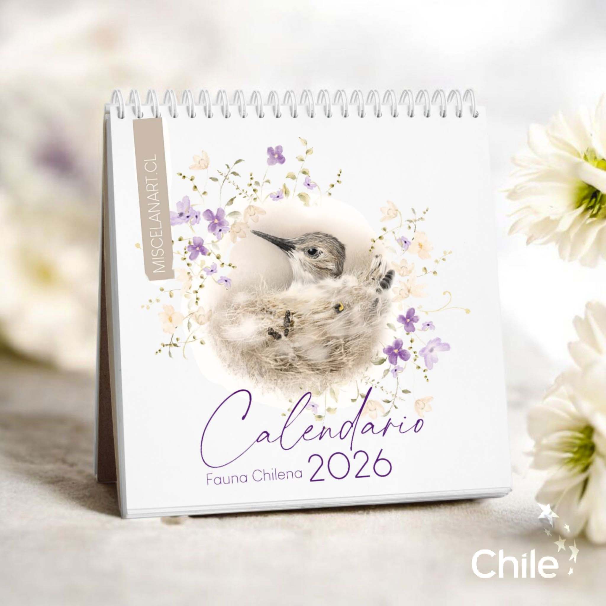 CALENDARIO FAUNA CHILENA 2026🌿