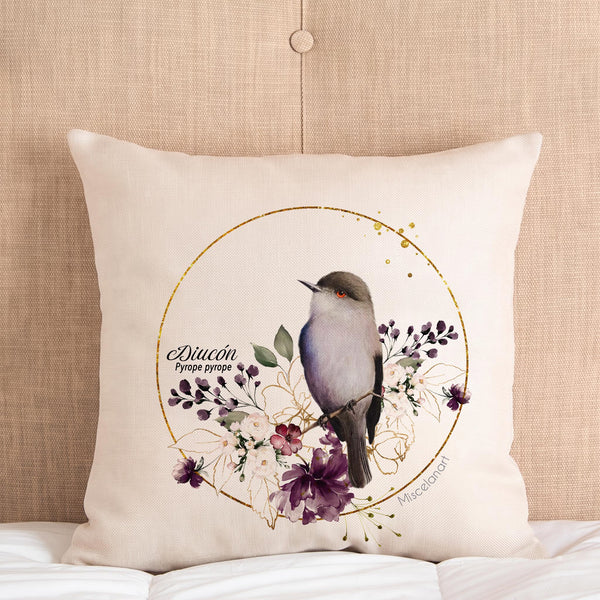 FUNDA PARA COJIN - FAUNA CHILENA