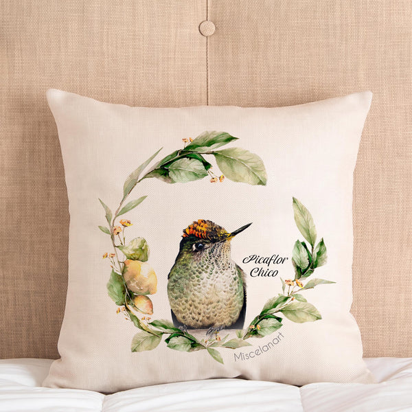 FUNDA PARA COJIN - FAUNA CHILENA