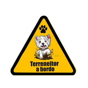 STICKER AUTO - MASCOTA TERRENEITOR