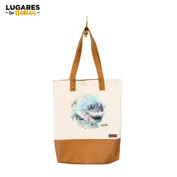 LUGARES QUE HABLAN - TOTEBAG ECOCUERO CAFE