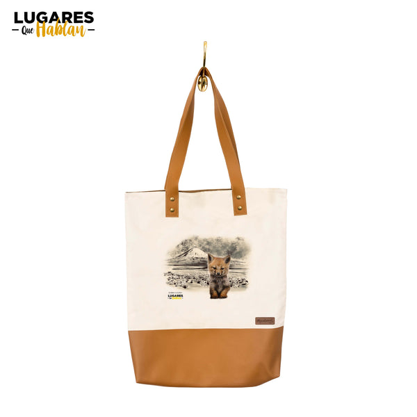 LUGARES QUE HABLAN - TOTEBAG ECOCUERO CAFE